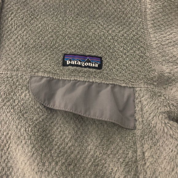 Patagonia Women's Re-Tool Snap-T Pullover Tailored Grey Nickel X-Dye Size MEDIUM - Picture 6 of 7